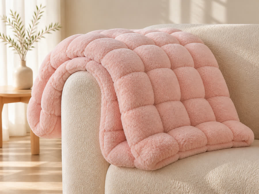 Over a sofa